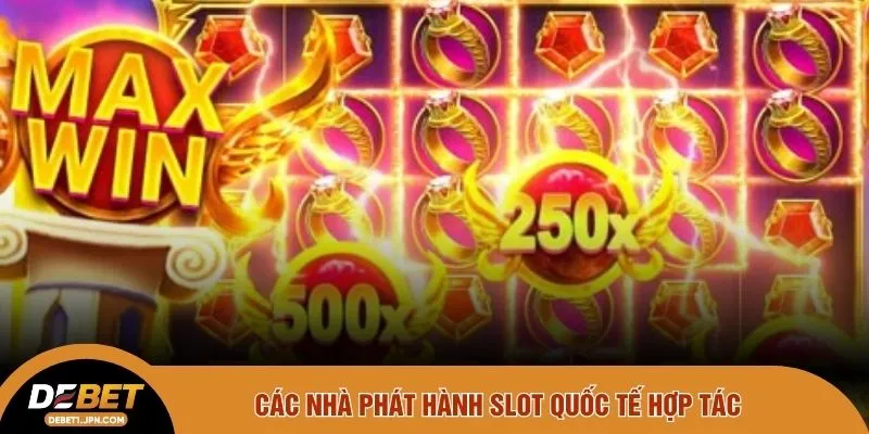 Các nhà phát hành slot quốc tế hợp tác
